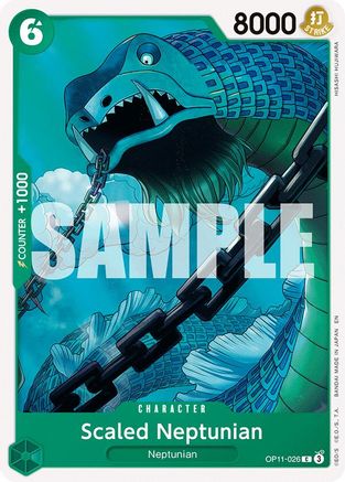 Scaled Neptunian (OP11-026) - [A Fist of Divine Speed] - Trinity Hobby
