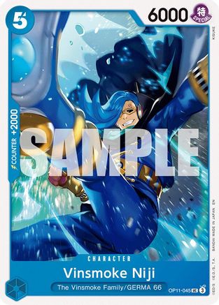 Vinsmoke Niji (OP11-045) - [A Fist of Divine Speed] - Trinity Hobby