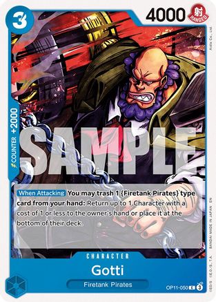 Gotti (OP11-050) - [A Fist of Divine Speed] - Trinity Hobby