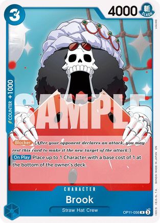 Brook (OP11-056) - [A Fist of Divine Speed] Foil - Trinity Hobby