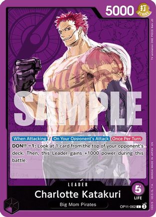 Charlotte Katakuri (062) (OP11-062) - [A Fist of Divine Speed] - Trinity Hobby