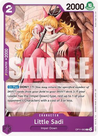 Little Sadi (OP11-063) - [A Fist of Divine Speed] - Trinity Hobby