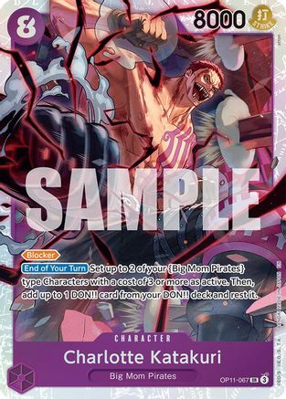 Charlotte Katakuri (067) (OP11-067) - [A Fist of Divine Speed] Foil - Trinity Hobby