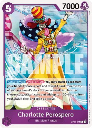 Charlotte Perospero (OP11-071) - [A Fist of Divine Speed] Foil - Trinity Hobby