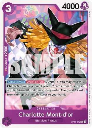 Charlotte Mont-d'or (OP11-072) - [A Fist of Divine Speed] - Trinity Hobby