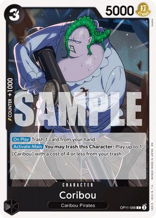 Coribou (OP11-086) - [A Fist of Divine Speed] - Trinity Hobby