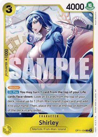 Shirley (OP11-104) - [A Fist of Divine Speed] Foil - Trinity Hobby