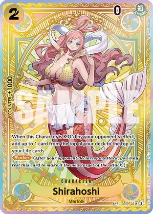 Shirahoshi (SP) (EB01-057) - [A Fist of Divine Speed] Foil - Trinity Hobby