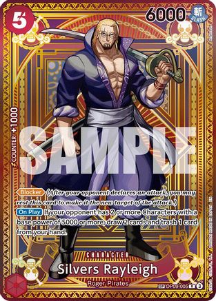 Silvers Rayleigh (SP) (OP09-005) - [A Fist of Divine Speed] Foil - Trinity Hobby