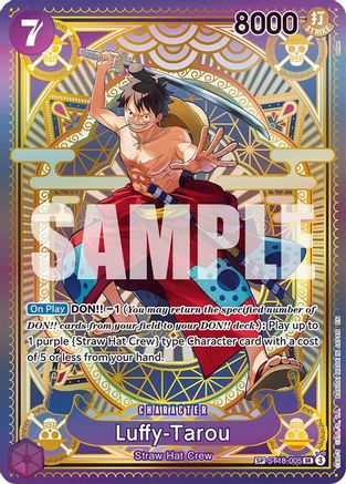 Luffy-Tarou (SP) (ST18-005) - [A Fist of Divine Speed] Foil - Trinity Hobby