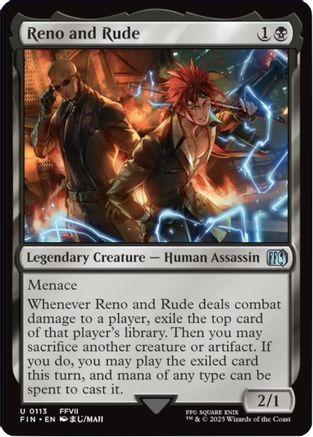 Reno and Rude  (FIN-113) - [FINAL FANTASY] - Trinity Hobby