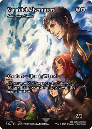 Laboratory Maniac  [Foil]  (FCA-030) - [FINAL FANTASY: Through the Ages] / Vana'diel Adventurers (Borderless) - Trinity Hobby