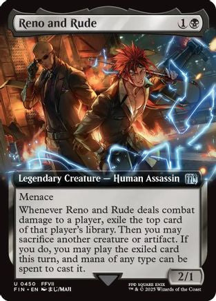 Reno and Rude  (FIN-450) - [FINAL FANTASY]: (Extended Art) - Trinity Hobby