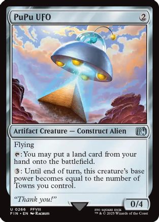 PuPu UFO  [Foil]  (FIN-266) - [FINAL FANTASY] - Trinity Hobby