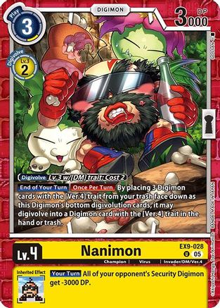 Nanimon (EX9-028) - [Versus Monsters] - Trinity Hobby