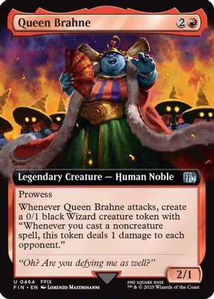 Queen Brahne  [Foil]  (FIN-464) - [FINAL FANTASY]: (Extended Art) - Trinity Hobby