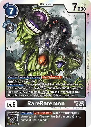 RareRaremon (EX9-054) - [Versus Monsters] Foil
