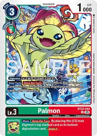Palmon (BT22-044) - [Cyber Eden] - Trinity Hobby