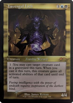 Havengul Lich (Retro Frame) (SLD-859) - [Secret Lair Drop Series] Foil - Trinity Hobby