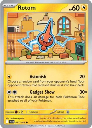 Rotom - 077/182  - (077/182)  [SV10 Destined Rivals] - Trinity Hobby
