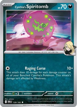 Cynthia's Spiritomb  - (129)  [SV10 Destined Rivals] - Trinity Hobby