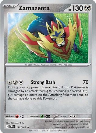 Zamazenta - 146/182  - (146/182) Holofoil [SV10 Destined Rivals] - Trinity Hobby
