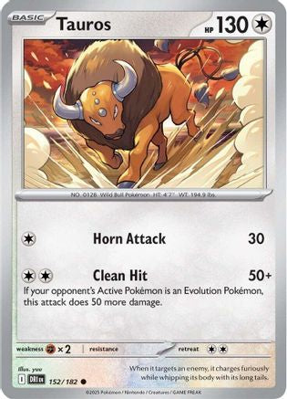 Tauros  - (152) Reverse Holofoil [SV10 Destined Rivals] - Trinity Hobby