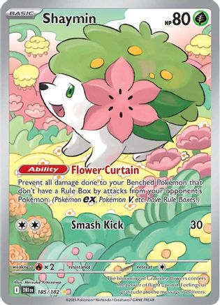 Shaymin - 185/182  - (185/182) Holofoil [SV10 Destined Rivals] - Trinity Hobby