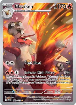 Blaziken - 192/182  - (192/182) Holofoil [SV10 Destined Rivals] - Trinity Hobby