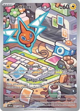 Rotom - 197/182  - (197/182) Holofoil [SV10 Destined Rivals] - Trinity Hobby