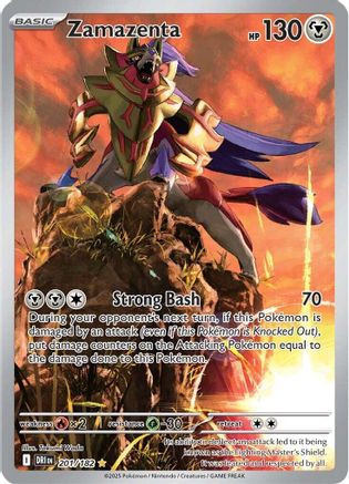 Zamazenta - 201/182  - (201/182) Holofoil [SV10 Destined Rivals] - Trinity Hobby