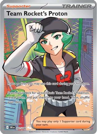 Team Rocket's Proton - 227/182  - (227/182) Holofoil [SV10 Destined Rivals] - Trinity Hobby
