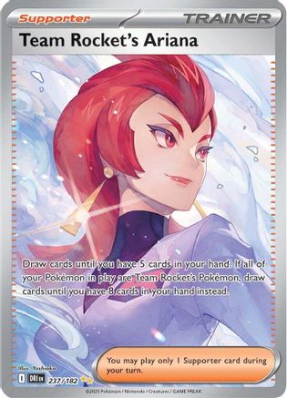 Team Rocket's Ariana - 237/182  - (237/182) Holofoil [SV10 Destined Rivals] - Trinity Hobby