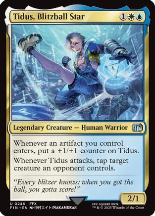 Tidus, Blitzball Star  [Foil]  (FIN-246) - [FINAL FANTASY] - Trinity Hobby