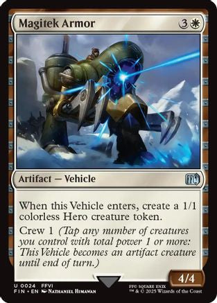 Magitek Armor  [Foil]  (FIN-024) - [FINAL FANTASY] - Trinity Hobby