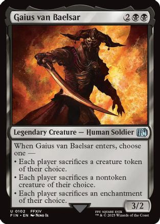 Gaius van Baelsar  (FIN-102) - [FINAL FANTASY] - Trinity Hobby