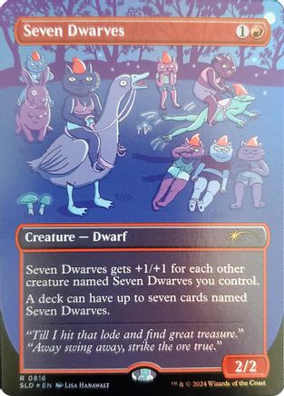 Seven Dwarves (0816) (SLD-816) - [Secret Lair Drop Series] Foil - Trinity Hobby