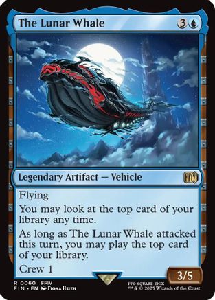 The Lunar Whale  [Foil]  (FIN-060) - [FINAL FANTASY] - Trinity Hobby