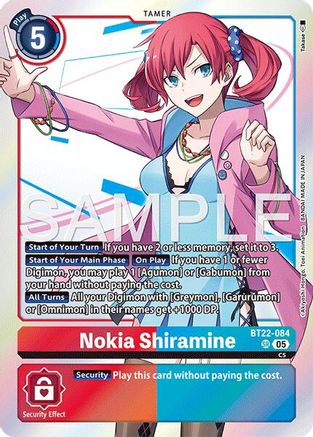 Nokia Shiramine (BT22-084) - [Cyber Eden] Foil