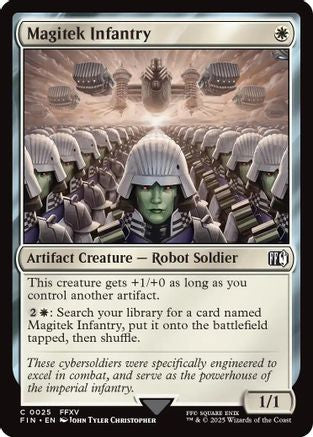 Magitek Infantry  [Foil]  (FIN-025) - [FINAL FANTASY] - Trinity Hobby