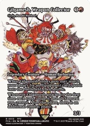 Gilgamesh, Weapon Collector - Godo, Bandit Warlord (Showcase)  (FCA-013) - [FINAL FANTASY: Through the Ages] - Trinity Hobby