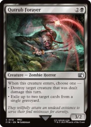 Qutrub Forayer  [Foil]  (FIN-112) - [FINAL FANTASY] - Trinity Hobby