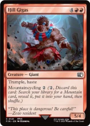Hill Gigas  [Foil]  (FIN-141) - [FINAL FANTASY] - Trinity Hobby
