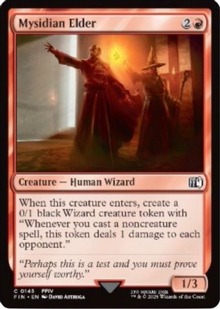 Mysidian Elder  [Foil]  (FIN-145) - [FINAL FANTASY] - Trinity Hobby