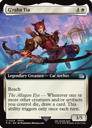 G'raha Tia  (FIN-429) - [FINAL FANTASY]: (Extended Art) - Trinity Hobby
