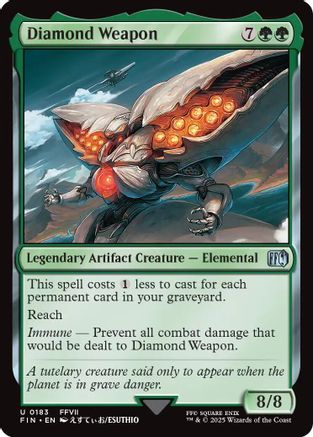 Diamond Weapon  [Foil]  (FIN-183) - [FINAL FANTASY] - Trinity Hobby