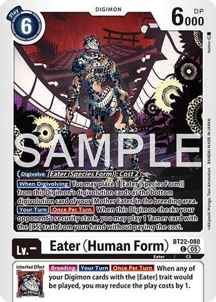Eater (Human Form) (BT22-080) - [Cyber Eden] - Trinity Hobby