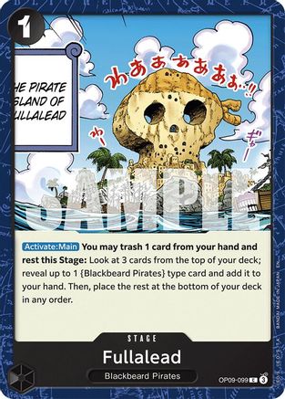 Fullalead (Reprint) (OP09-099) - [Starter Deck 27: BLACK Marshall.D.Teach]