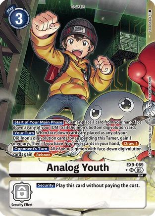 Analog Youth (Alternate Art) (EX9-069) - [Versus Monsters] Foil - Trinity Hobby