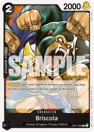 Briscola (OP11-090) - [A Fist of Divine Speed Release Event Cards] - Trinity Hobby
